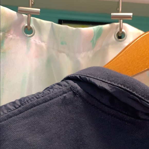 Perry Ellis Blue Quilted Sleeveless Vest - Picture 10 of 10